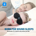 Mask For Sleep Headphones Bluetooth 3D Eye Mask Music Play Sleeping Headphones with Built-in HD Speaker