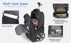 20 inch Rolling Luggage Backpack With Wheels Travel Suitcases Large Capacity Trolley Bags Multifinonal Laptop Carry on Backpack