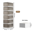 Dustproof 1/3/6 Layers Foldable Shoes Box Stackable Transparent Thickened Plastic Bins Sneaker Shoe Organizer Cabinet Organizers