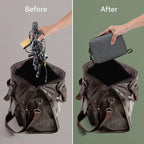 Travel Electronics Organizer Bag, Waterproof Tech Pouch for Power Bank, USB Drive, Hard Drive, Cords, Fit for School, Business