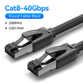 Vention CAT8 Ethernet Cable 40Gbps 2000MHz CAT 8 Networking High Speed Internet Lan Cord for PC Laptops PS5 4 Router RJ45 Cable
