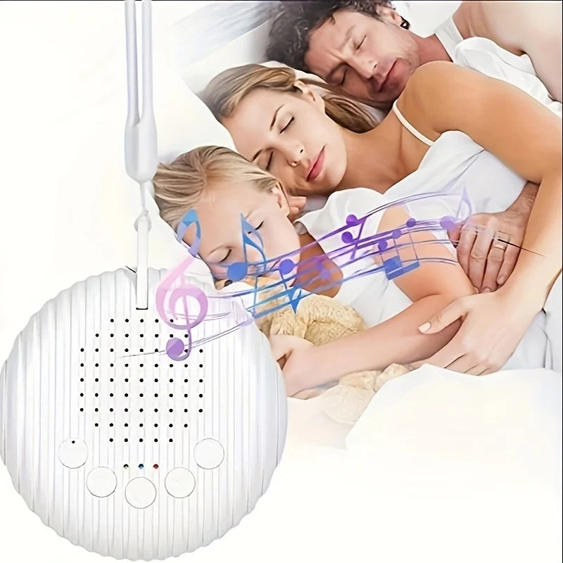 White Noise Machine 10/12 Sounds USB Rechargeable Portable Sleep Machine for Baby Adult Elder Timer Volume Sleeping & Relaxation