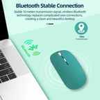 Silent Bluetooth Mouse Marcaron Computer Laptop Optical Mouse Wireless for iPad Samsung Tablet Universal Mice Noiseless