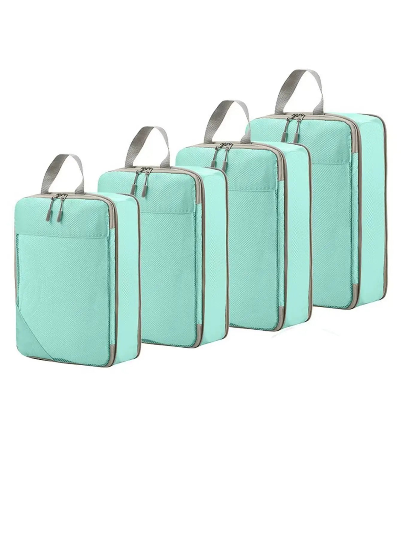 Compression Packing Cubes for Suitcases Travel Accessories Expandable Packing Organizers Lightweight Travel Organizer Cubes