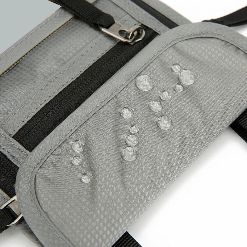 X5XA Travel Wallet Neck Holder Travel Crossbody Bag for Women and Man