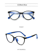 Blue Light Blocking Glasses for Kids Computer Glasses TR90 Frame Clear Lens Girl Boy Video Gaming Children Safety Eyewear