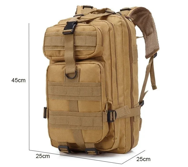 30/50L Tactical Backpacks Man Traveling Bags Survival Outdoor 3P Assault Pack EDC Molle Pack hiking Trekking Hunting Bag