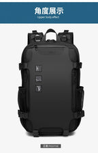 OZUKO  Backpacks 15.6 inch Laptop Men Backpack Outdoor Backpack Teenager Male Waterproof Travel Bag Mochilas