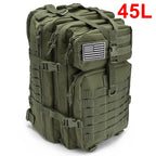 30/50L Tactical Backpacks Man Traveling Bags Survival Outdoor 3P Assault Pack EDC Molle Pack hiking Trekking Hunting Bag