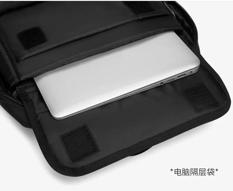 OZUKO  Backpacks 15.6 inch Laptop Men Backpack Outdoor Backpack Teenager Male Waterproof Travel Bag Mochilas