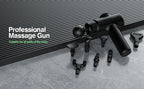Electric Massage Gun Deep Tissue Facial Massgaer 8 Heads Arms Back Leg Muscle Relaxing For Body Back Arm Sport Fitness