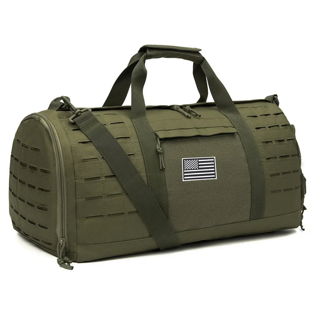 40L Tactical Travel Bag For Men Fitness Duffel Bag Basketball Weekender Bag carry on luggage Outdoor camping equipment