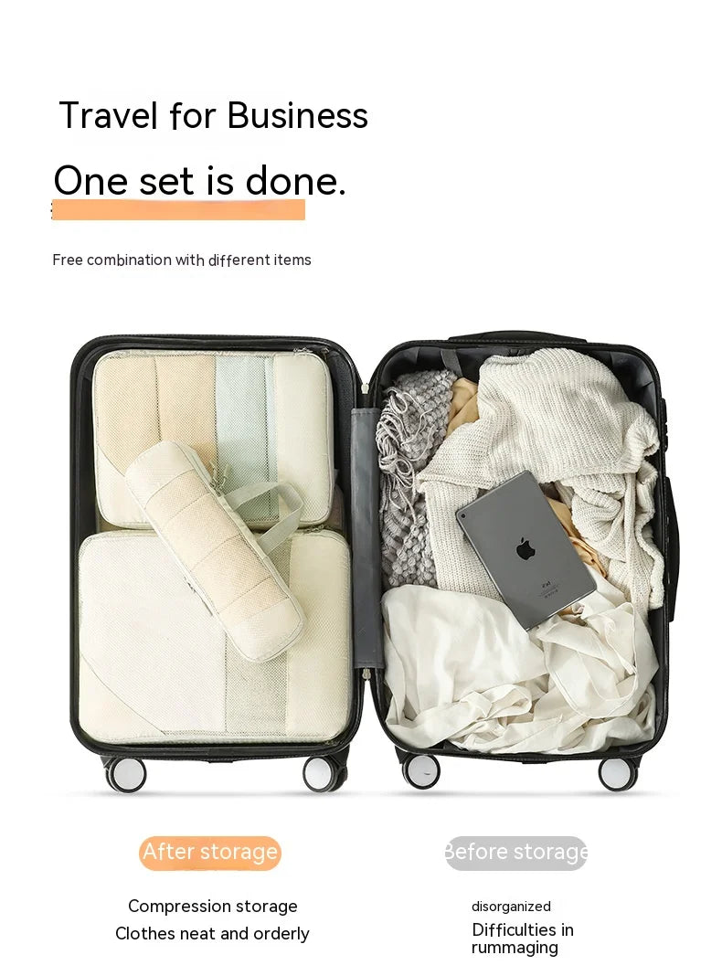 Compression Packing Cubes for Suitcases Travel Accessories Expandable Packing Organizers Lightweight Travel Organizer Cubes