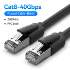 Vention CAT8 Ethernet Cable 40Gbps 2000MHz CAT 8 Networking High Speed Internet Lan Cord for PC Laptops PS5 4 Router RJ45 Cable