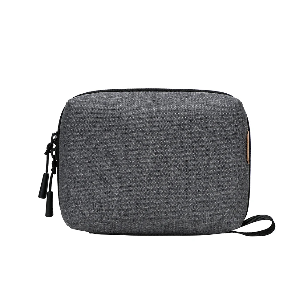 Travel Electronics Organizer Bag, Waterproof Tech Pouch for Power Bank, USB Drive, Hard Drive, Cords, Fit for School, Business