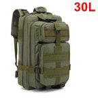 30/50L Tactical Backpacks Man Traveling Bags Survival Outdoor 3P Assault Pack EDC Molle Pack hiking Trekking Hunting Bag