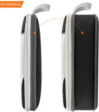 6PCS Travel Compressed Packing Cubes Storage Organizer Set With Shoe Bag Mesh Visual Luggage Portable Lightweight Suitcase Bag