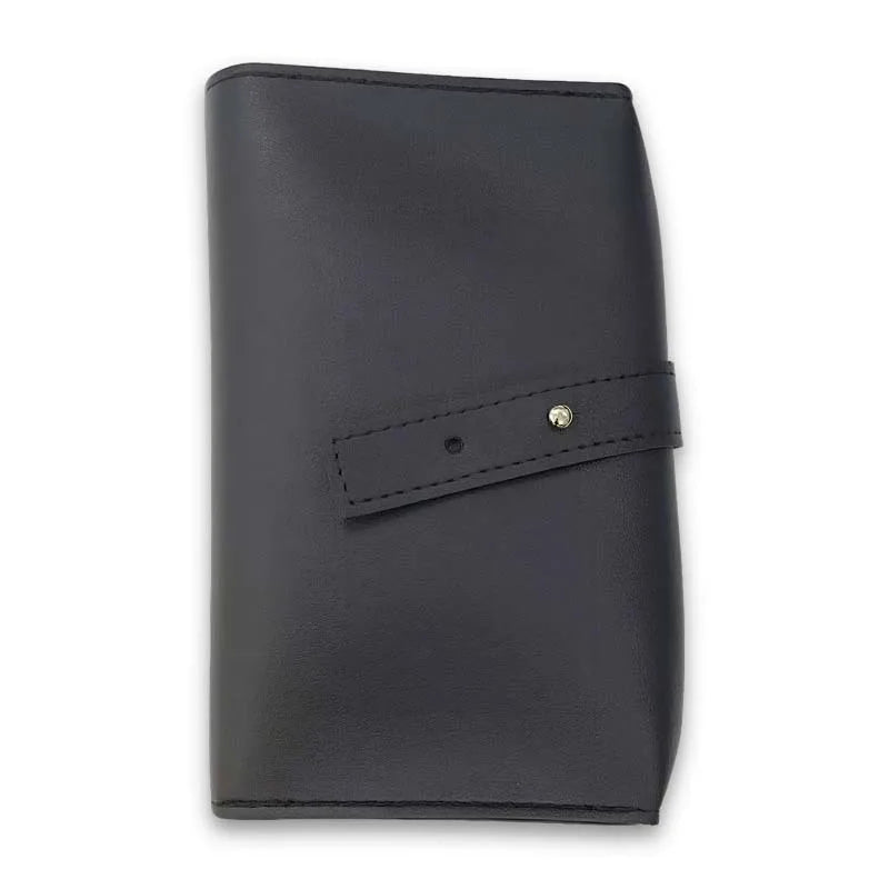 1pc PU Leather Multi-Compartment Organizer-Portable Tech School Accessories Case for Cables,Chargers,Pens-Durable Travel Storage