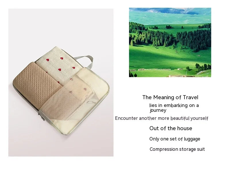 Compression Packing Cubes for Suitcases Travel Accessories Expandable Packing Organizers Lightweight Travel Organizer Cubes