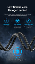 Vention CAT8 Ethernet Cable 40Gbps 2000MHz CAT 8 Networking High Speed Internet Lan Cord for PC Laptops PS5 4 Router RJ45 Cable