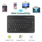 Bluetooth Keyboard for iPad 10th Generation iPad Pro 13 12 11 10 9 8 7 Inch iPad Air 13 11th iPad Mini Samsung Xiaomi Tablets