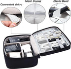 Portable Digital Storage Bag USB Gadget Waterproof Cable Organizer Pouch Electronics Devices Accessories Pack Supplies