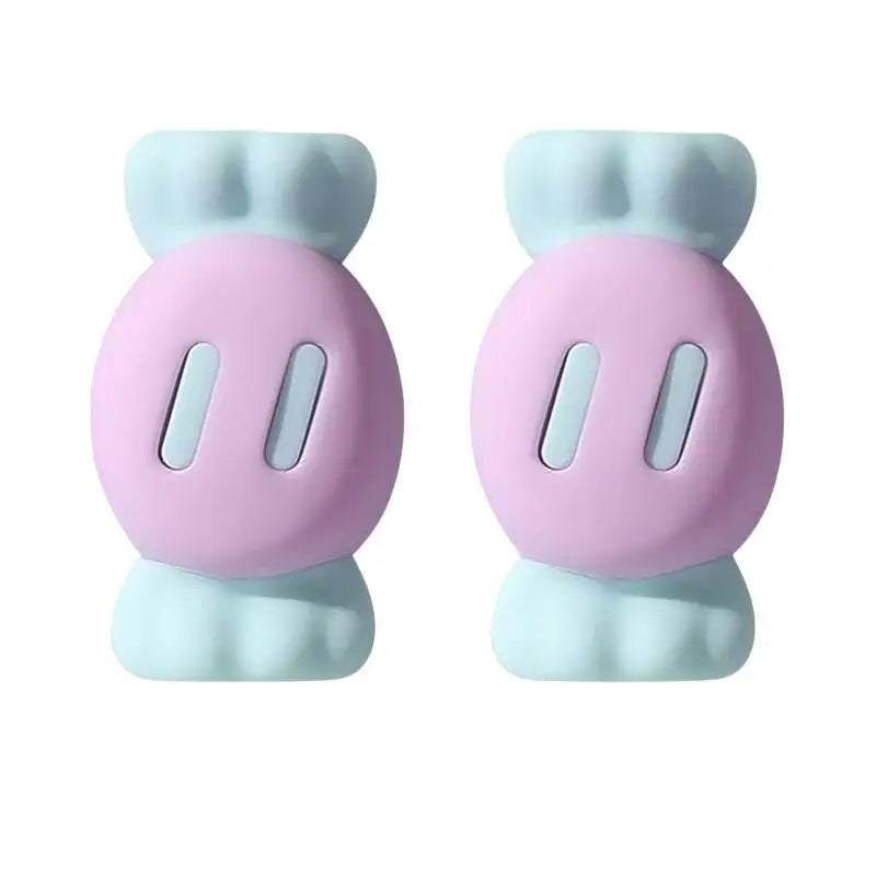 Travel Cable Organizer & Protector - Silicone Case with Integrated Cable Storage, Cute Styles, and Protected in Bag or Pocket