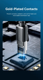 Vention CAT8 Ethernet Cable 40Gbps 2000MHz CAT 8 Networking High Speed Internet Lan Cord for PC Laptops PS5 4 Router RJ45 Cable