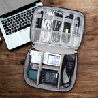 Portable Digital Storage Bag USB Gadget Waterproof Cable Organizer Pouch Electronics Devices Accessories Pack Supplies