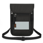 X5XA Travel Wallet Neck Holder Travel Crossbody Bag for Women and Man