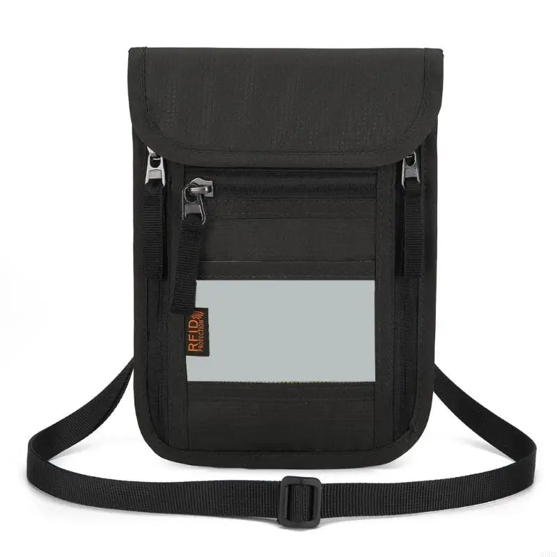 X5XA Travel Wallet Neck Holder Travel Crossbody Bag for Women and Man