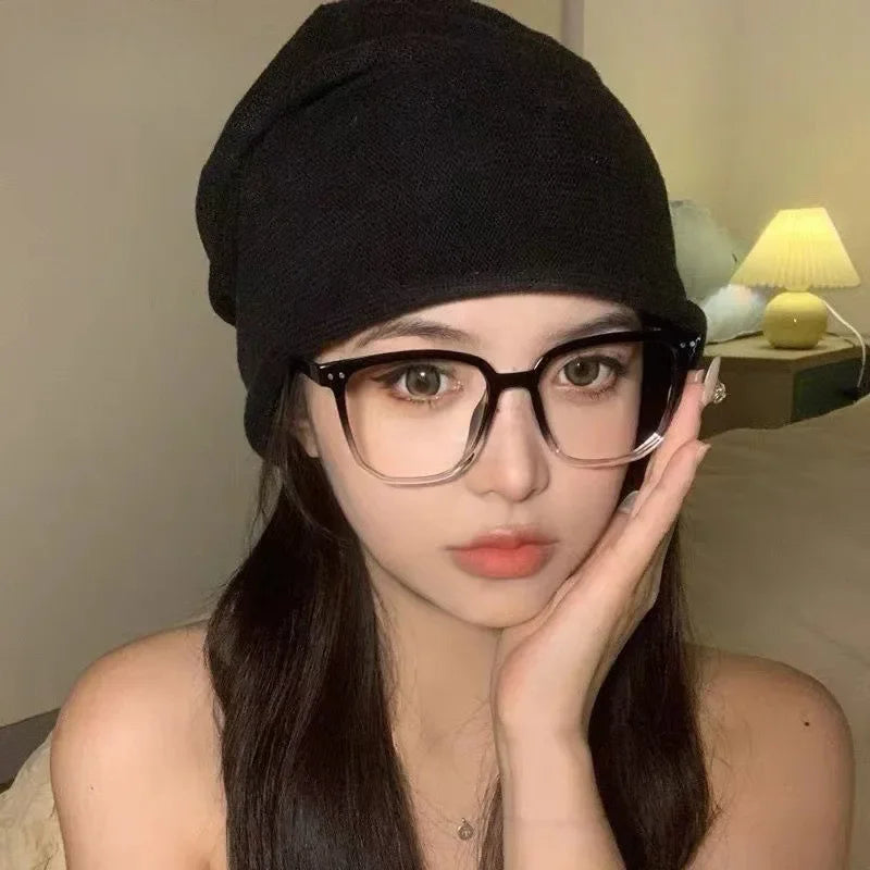 Male and female blue light blocking glasses reduce eye fatigue - perfect for computers, TVs, phones, and games