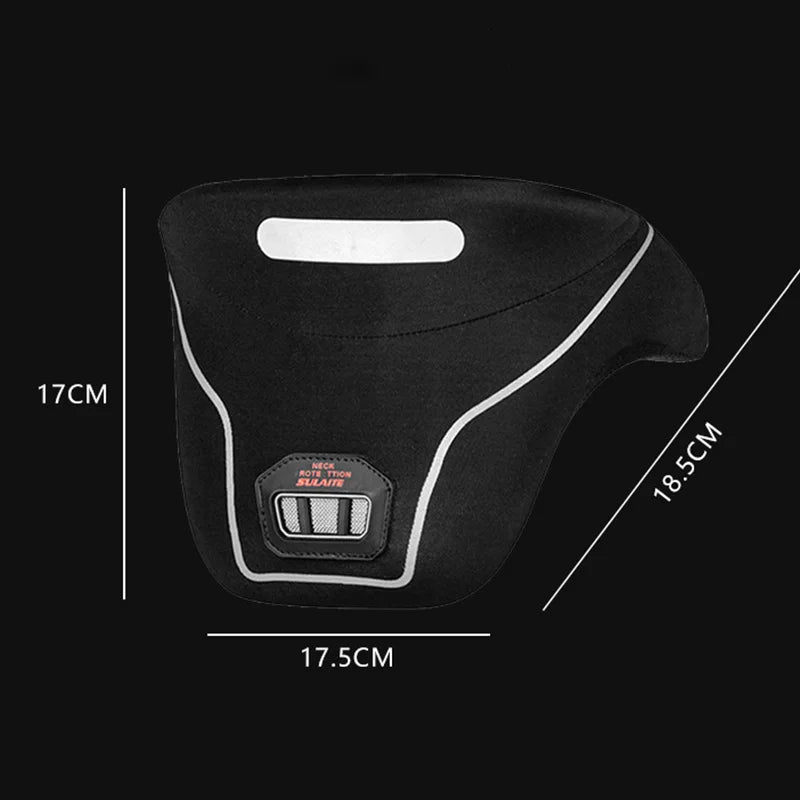 Motorcycle Neck Protection Anti-Shock Protective Motorcycle Neck Brace Racing Cervical Spine Protector Motocross Helmet Guard
