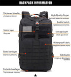 30/50L Tactical Backpacks Man Traveling Bags Survival Outdoor 3P Assault Pack EDC Molle Pack hiking Trekking Hunting Bag