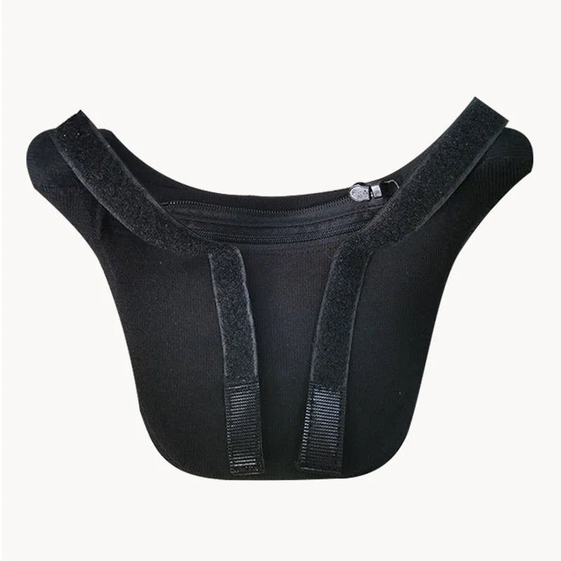 Motorcycle Neck Protection Anti-Shock Protective Motorcycle Neck Brace Racing Cervical Spine Protector Motocross Helmet Guard