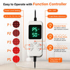 Hot selling：Hot Selling Red Light Therapy Mat for Full Body Temperature Control Flexible Mat Full Body Red Light Treatment for Y