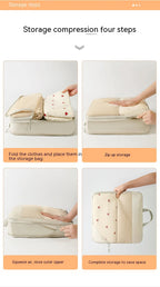 Compression Packing Cubes for Suitcases Travel Accessories Expandable Packing Organizers Lightweight Travel Organizer Cubes