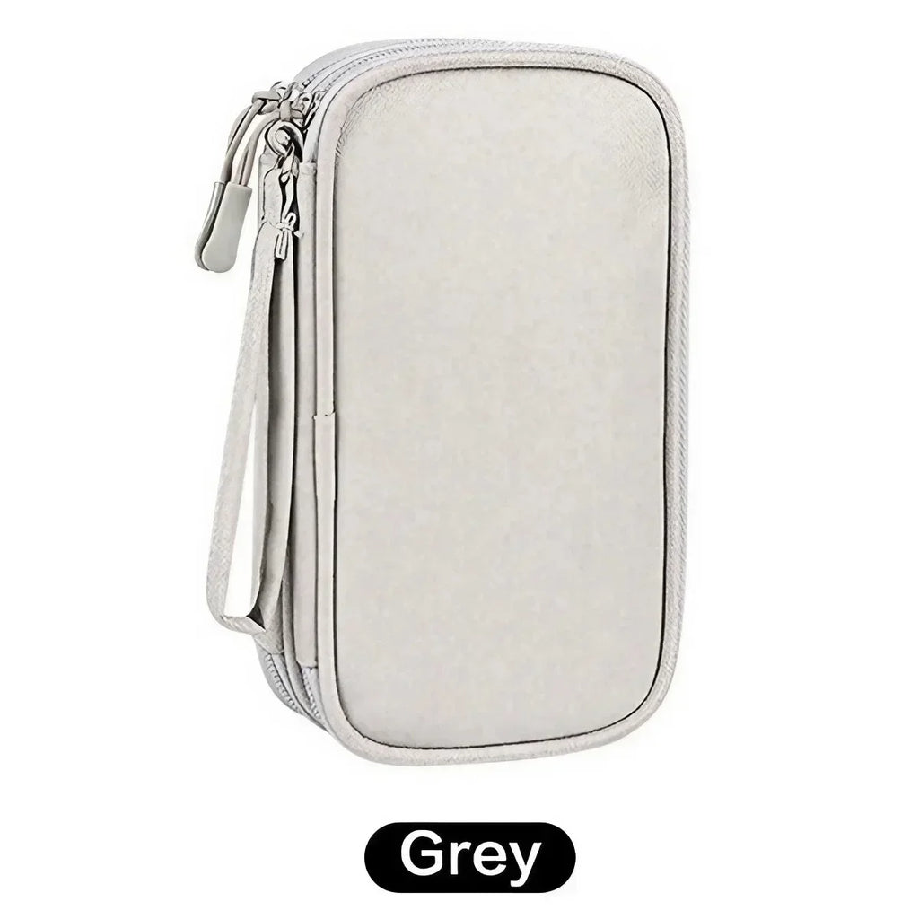 Waterproof Electronics Organizer Pouch – Compact Cable & Earphone Storage Bag, the Perfect Christmas Tech Gift