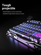 Gravastar K1 Mechanical Keyboard Bluetooth Wireless Aluminium Alloy Tri-Mode RGB Light E-sports Gaming Keyboard PC Accessories