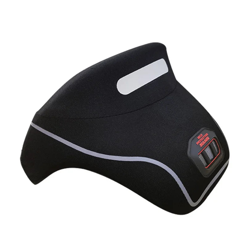 Motorcycle Neck Protection Anti-Shock Protective Motorcycle Neck Brace Racing Cervical Spine Protector Motocross Helmet Guard