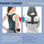 Posture Corrector for Men&Women,Shoulder Straightener Upper&Lower Back Brace Adjustable Support Waist Back Pain Relief