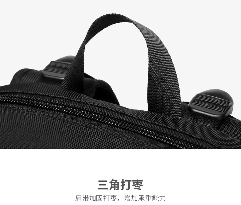 OZUKO  Backpacks 15.6 inch Laptop Men Backpack Outdoor Backpack Teenager Male Waterproof Travel Bag Mochilas