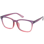 Classical Blue Light Blocking Glasses Square Computer Glasses Nerd Eyeglasses Frame Anti Blue Ray Computer Game Glasses