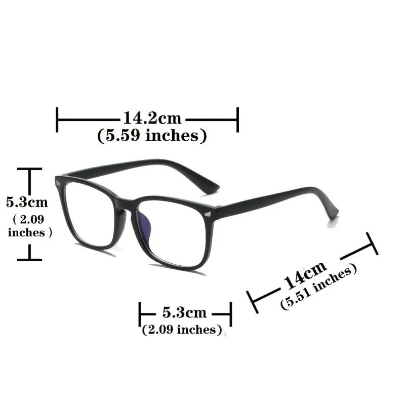 Blue Light Blocking Glasses Suitable for Both Men and Women Non-metallic Suitable for Computers and Games