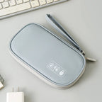 Portable Travel Accessories Organizer Pouch for Power Bank Phone Anti Shock Earbuds Case Handheld Small Electronics Storage Bag