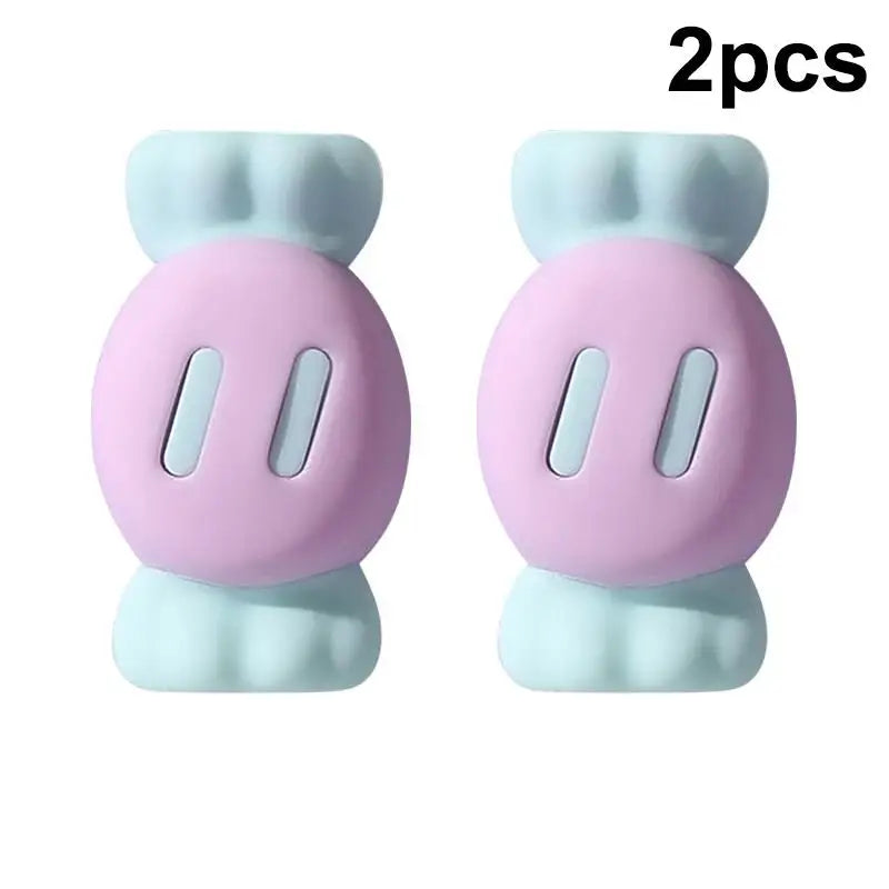 Travel Cable Organizer & Protector - Silicone Case with Integrated Cable Storage, Cute Styles, and Protected in Bag or Pocket