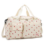 Corduroy Travel Tote Bag Large Capacity Carry On Travel Bag With Shoe Compartment Sports Fitness Bags For Women Duffle Bags