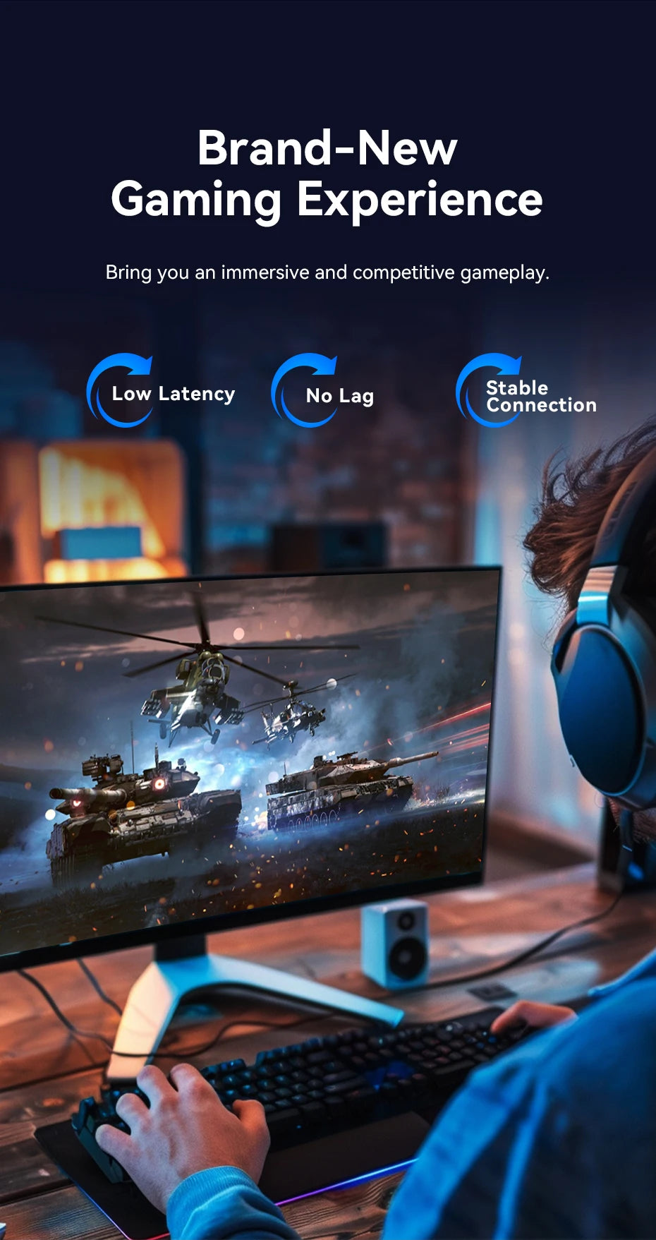 Vention CAT8 Ethernet Cable 40Gbps 2000MHz CAT 8 Networking High Speed Internet Lan Cord for PC Laptops PS5 4 Router RJ45 Cable