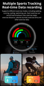 2025 COLMI R12 Smart Ring with Display Screen and Touch, Wireless Charging, Health Manager, 5 ATM Waterproof For Men Women