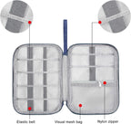 Portable Digital Storage Bag USB Gadget Waterproof Cable Organizer Pouch Electronics Devices Accessories Pack Supplies